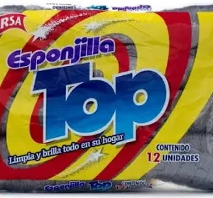 ESPONJA DE BRILLO TOP TERRA *12 UND