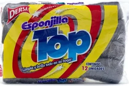 ESPONJA DE BRILLO TOP TERRA *12 UND