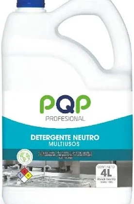 DETERGENTE LIQUIDO NEUTRO PQP *4 LT