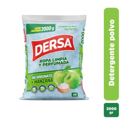 DETERGENTE EN POLVO DERSA BICAR+MANZA *2 KL
