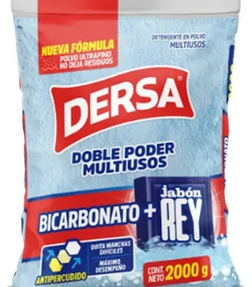 DETERGENTE EN POLVO DERSA JABON REY *2 KL