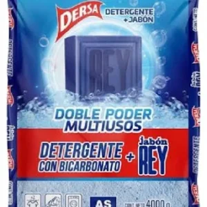 DETERGENTE EN POLVO DERSA JABON REY *4000 GR