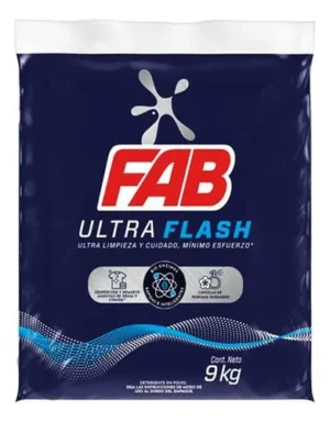 DETERGENTE EN POLVO FAB *4,5 KL