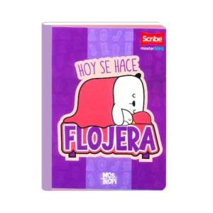 CUADERNO SCRIBE PERSONAJES LINEA *100 H