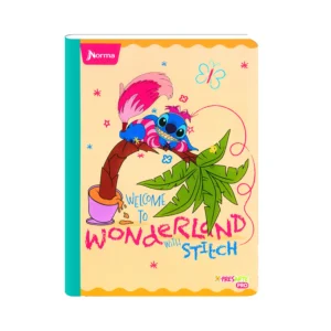 CUADERNOS NORMA PERSONAJES COSIDO 100HOJAS CUADROS