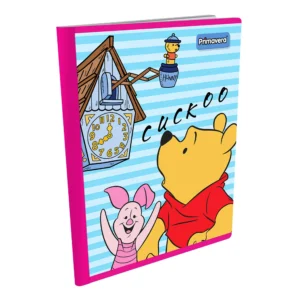 CUADERNO PRIMAVERA PERSONAJES COSIDO 100 HOJAS CUADROS
