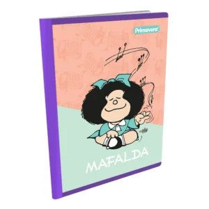 CUADERNO PRIMAVERA PERSONAJES COSIDO 50 HOJAS CUADROS