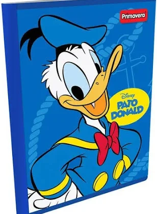 CUADERNO PRIMAVERA PERSONAJES COSIDO 50 HOJAS LINEA