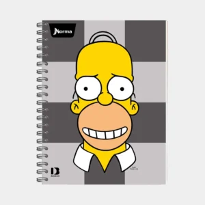 CUADERNO NORMA RESORTE SIMPSON