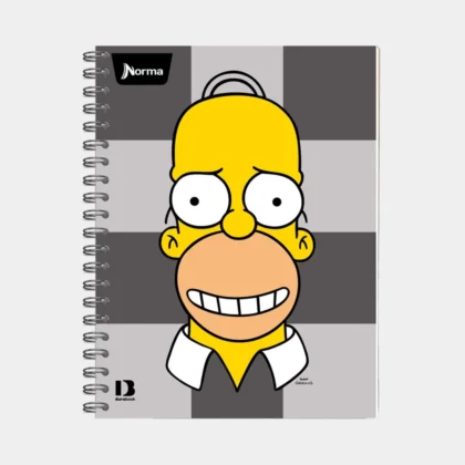 CUADERNO NORMA RESORTE SIMPSON