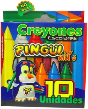 CRAYON PINGUI JUMBO *10