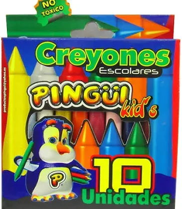 CRAYON PINGUI JUMBO *10