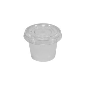 COPA TRASLUCIDA C/TAPA 1 OZ *50 UND