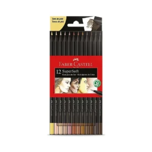 COLOR FABER CASTELL TONOS PIEL*12