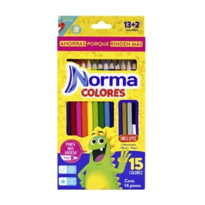 COLOR NORMA 13+2 CAJA AMARILLA