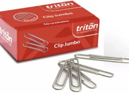 CLIP TRITON JUMBO *50 UNIDADES