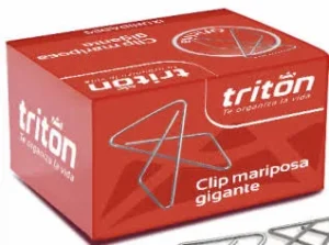 CLIP TRITON MARIPOSA *50 UNIDADES