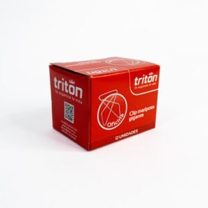 CLIP TRITON MARIPOSA GIGANTE *12 UNIDADES
