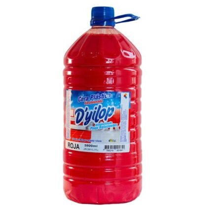 CERA PLASTICA YILOP ROJA *4 LT