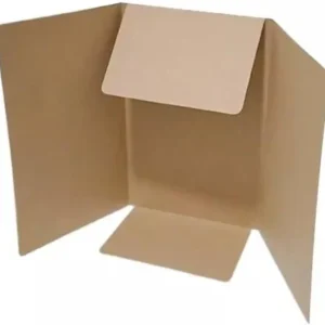 CARPETA CUATRO ALETAS CAFÉ