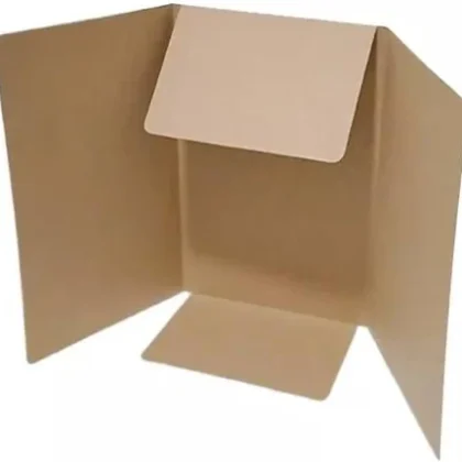 CARPETA CUATRO ALETAS CAFÉ