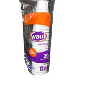 VASO ESP WAU 8 ONZ *20 UND