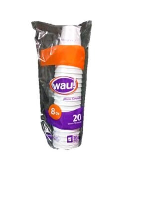 VASO ESP WAU 8 ONZ *20 UND