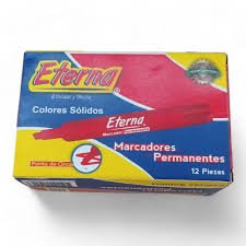 MARCADOR PERMANENTE ETERNA ROJO