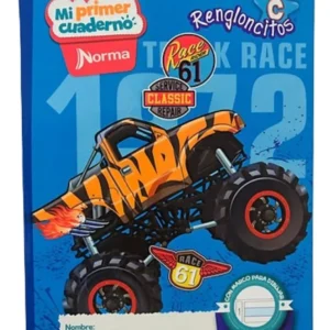 CUADERNOS NORMA PERSONAJES COSIDO PRIMER CUADERNO 100HOJAS C