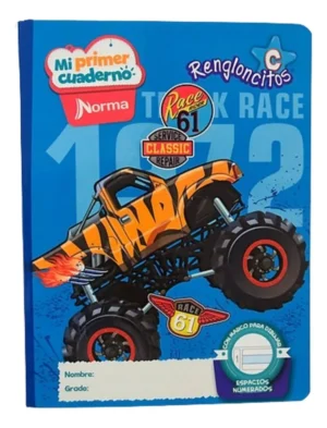 CUADERNOS NORMA PERSONAJES COSIDO PRIMER CUADERNO 100HOJAS C